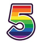 Lgbtq 8 Technical Line Art Illustration Svg Free Vectors